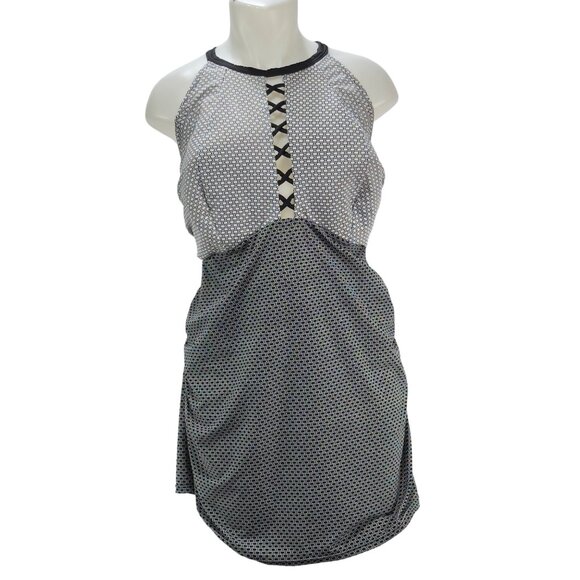 SWIM by CACIQUE Women's Swimsuit 2 Piece B&W High Waist & Neck Plus Size 28 - Picture 13 of 13